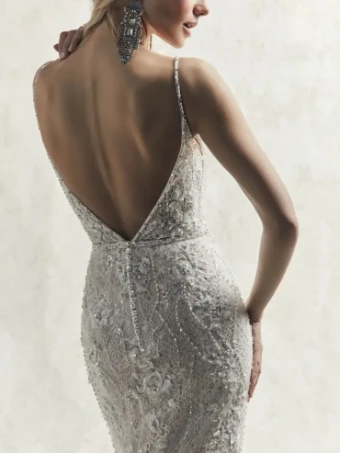 Sottero and Midgley Style #Maddox #3 default Ivory/Pewter Accent thumbnail