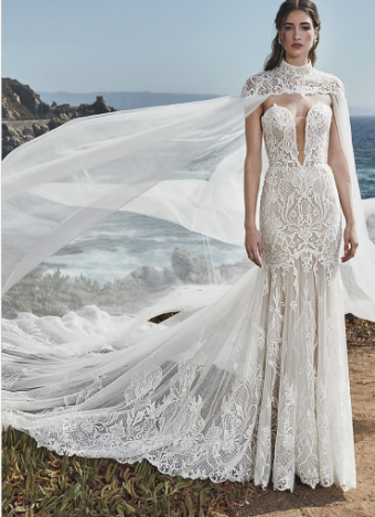 Casablanca Bridal Style #Cassandra #0 default Ivory/Light Nude thumbnail