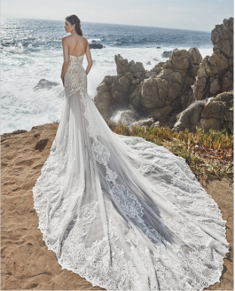Casablanca Bridal Style #Cassandra #1 default Ivory/Light Nude thumbnail