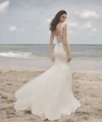 Sottero and Midgley Style #Jada #2 Ivory over Soft Nude (gown with Natural Illusion) thumbnail