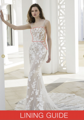 Blue by Enzoani Style #Rosemary #2 Ivory/Nude thumbnail