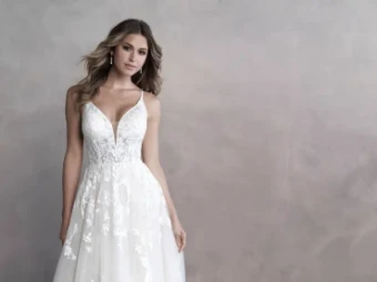 Allure Bridals Style #9802 #1 Champagne/Ivory/Nude thumbnail