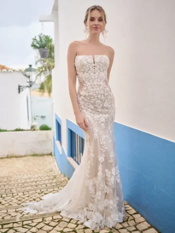 Sottero and Midgley Style #Adelaide - 23SZ722A01 - Sottero & Midgley #0 default Ivory Over nude thumbnail