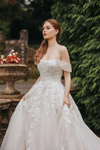 Disney Fairytale Weddings Platinum Collection Style #Belle - DP302 -Disney Platinum #0 default Champagne/Blush/Ivory thumbnail