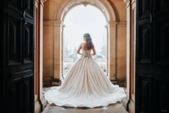 Disney Fairytale Weddings Platinum Collection Style #Belle - DP272 - Allure Disney Platinum #5 default Champagne/Nude/Ivory/Silver thumbnail
