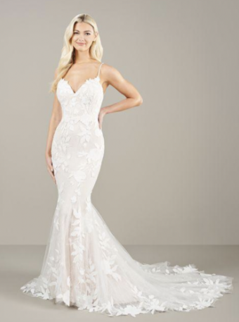 Adrianna Papell Style #31281 #0 default Ivory/French Lilac thumbnail