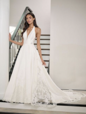 Adrianna Papell Style #31293 #0 default Ivory/Nude thumbnail