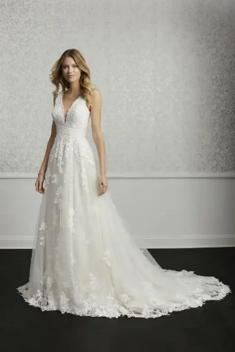 Adrianna Papell Style #31119 #0 default Ivory/Pearl thumbnail