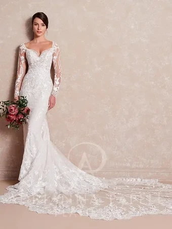 Adrianna Papell Style #31172 #0 default Ivory/Nude thumbnail