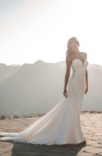 Allure Bridals Style #A1214 #0 default Ivory/Champagne/Nude thumbnail