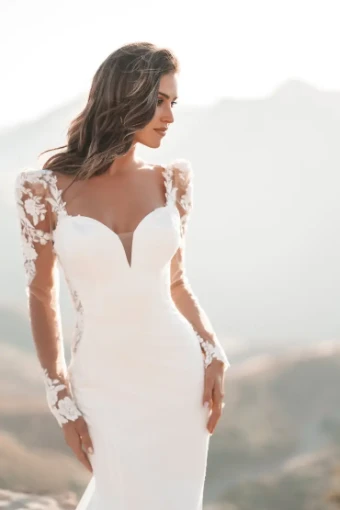 Allure Bridals Style #A1214 #4 Ivory/Champagne/Nude thumbnail