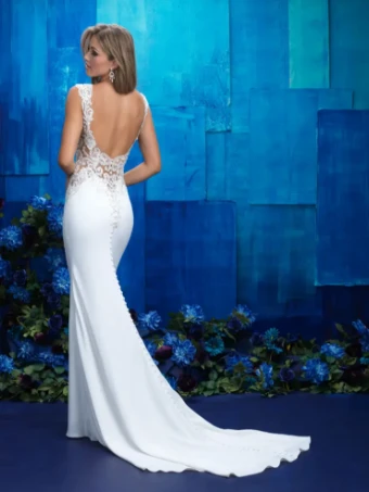 Allure Bridals Style #9417 #1 default Ivory/Nude/Silver thumbnail