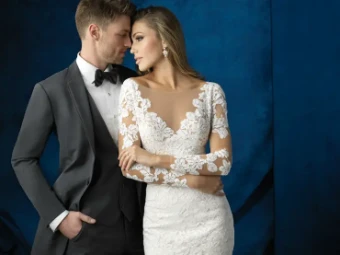 Allure Bridals Style #9377 #1 Ivory/Gold thumbnail