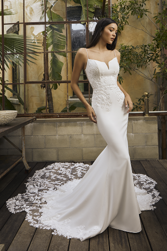 Beloved by Casablanca Style #Venus #3 Ivory/Nude/Ivory/Silver thumbnail
