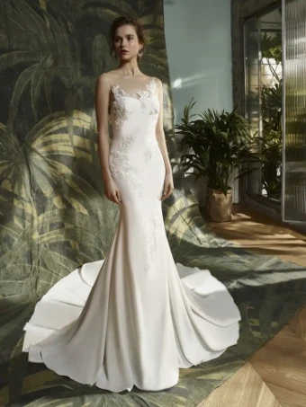 Blue by Enzoani Style #KEISHA #0 default Ivory/Beige thumbnail
