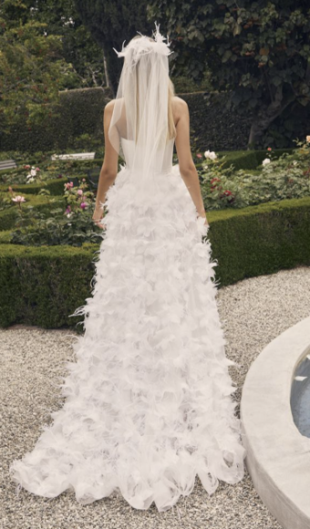 Casablanca Bridal Style #Bijou #1 default Ivory thumbnail