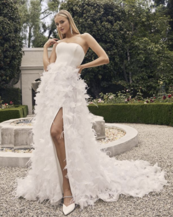 Casablanca Bridal Style #Bijou #0 default Ivory thumbnail