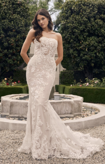 Casablanca Bridal Style #Jacqueline #0 default Ivory/Nude thumbnail