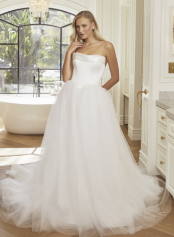 Casablanca Bridal Style #Hepburn #0 default Ivory/Ivory thumbnail