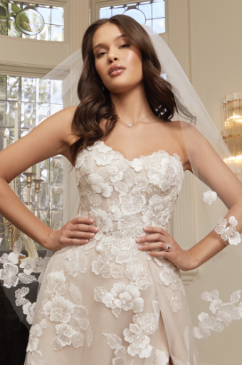 Casablanca Bridal Style #Maude #1 Ivory/Nude thumbnail