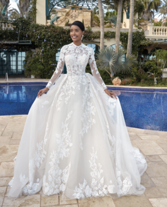 Demetrios Style #1241 #0 default Ivory thumbnail