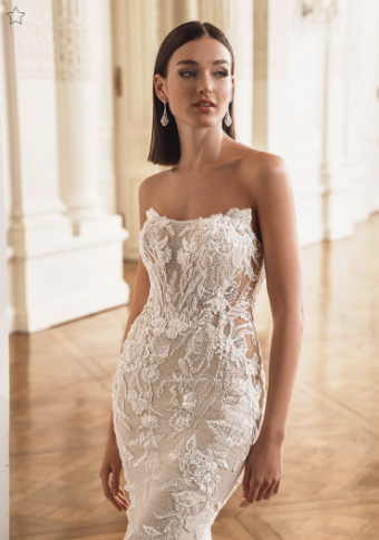 Elysee by Enzoani Style #Franz #2 Ivory/Nude thumbnail