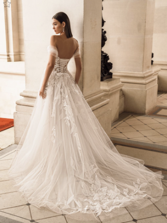 Elysee by Enzoani Style #Fae #2 Ivory/Sand/Nude thumbnail