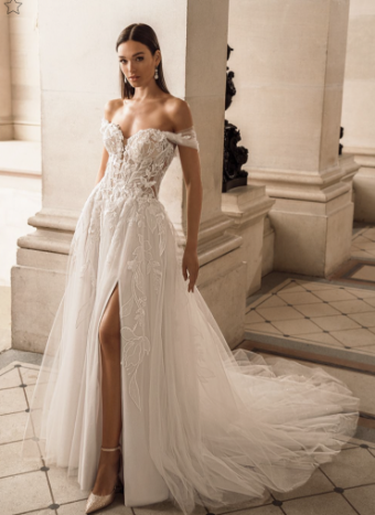 Elysee by Enzoani Style #Fae #0 default Ivory/Sand/Nude thumbnail