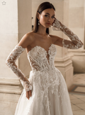 Elysee by Enzoani Style #Faith #1 Ivory/Nude thumbnail