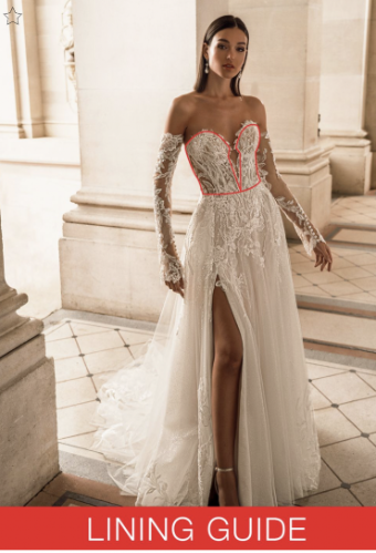Elysee by Enzoani Style #Faith #3 Ivory/Nude thumbnail