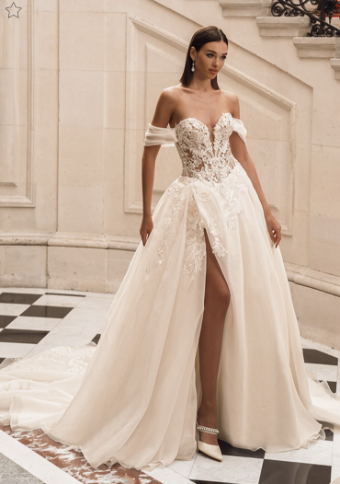 Elysee by Enzoani Style #Fuchsia #0 default Ivory/Nude thumbnail