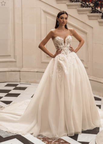 Elysee by Enzoani Style #Fuchsia #1 Ivory/Nude thumbnail