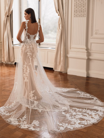 Elysee by Enzoani Style #Femie #2 Ivory/Sand/Nude thumbnail
