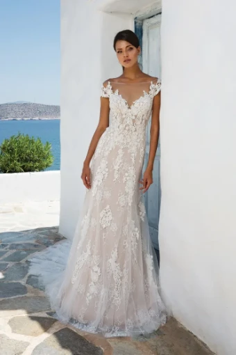 Justin Alexander Style #8963LND #0 default Nude/Ivory/Nude thumbnail