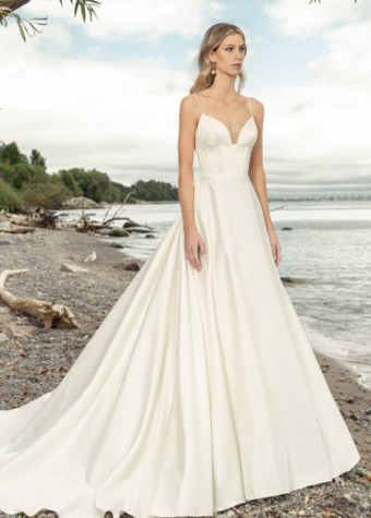 L'Amour by Calla Blanche Style #Aida #0 default Ivory thumbnail