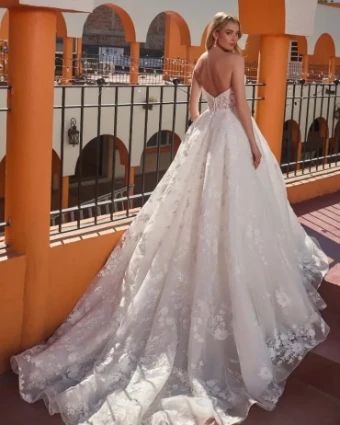 L'Amour by Calla Blanche Style #Gracie #4 Ivory/Ivory thumbnail