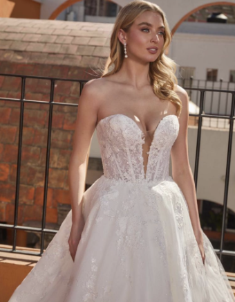 L'Amour by Calla Blanche Style #Gracie #1 Ivory/Ivory thumbnail