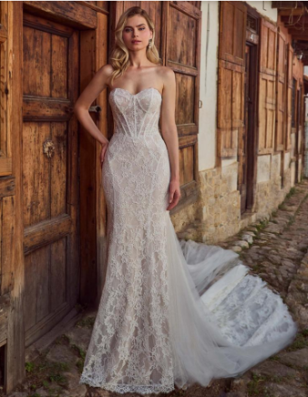 L'Amour by Calla Blanche Style #Elara #4 Ivory/Light Nude thumbnail