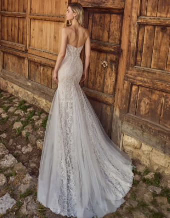 L'Amour by Calla Blanche Style #Elara #3 Ivory/Ivory thumbnail