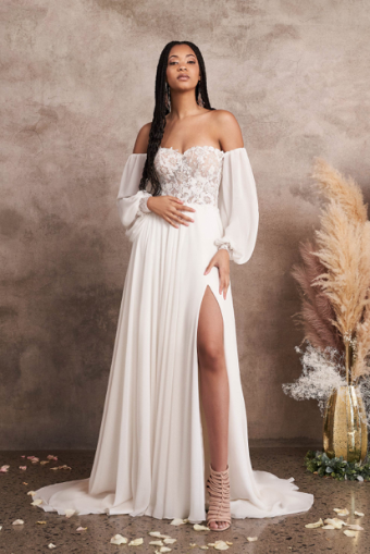 Lillian West Style #66228LNDPS #0 default Ivory/Nude/Silver thumbnail