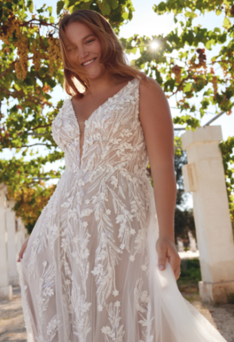 Lillian West Style #66372NLND #1 Ivory/Nude thumbnail