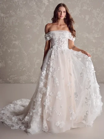 Maggie Sottero Style #Laila #0 default Ivory over Soft Blush thumbnail