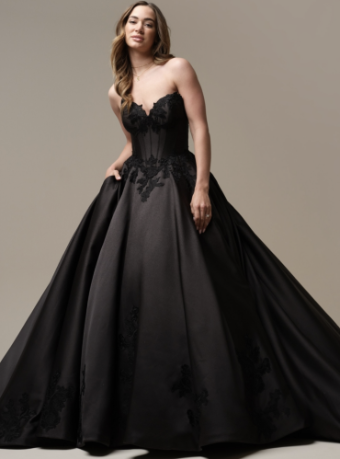 Maggie Sottero Style #Serafina #0 default Ivory All Black thumbnail