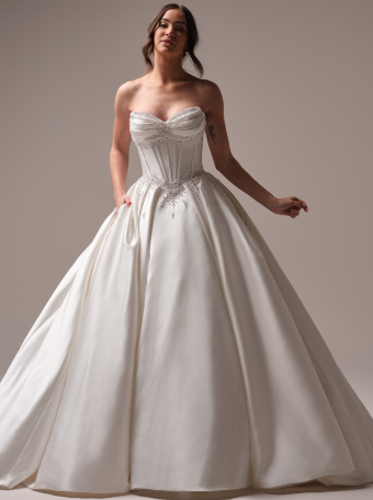 Maggie Sottero Style #Juneau #0 default Ivory All Ivory (pictured) thumbnail