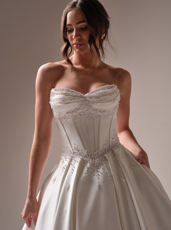 Maggie Sottero Style #Juneau #2 default Ivory All Ivory (pictured) thumbnail