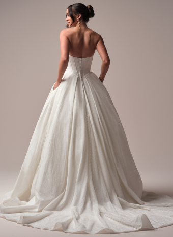Maggie Sottero Style #Derrick Royale #1 Ivory All Ivory (pictured) thumbnail
