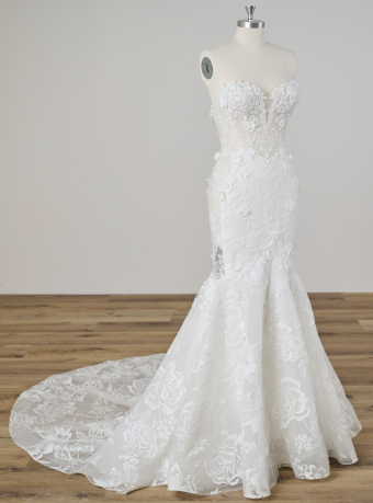 Maggie Sottero Style #Elvie #0 default Ivory All Ivory (pictured) thumbnail