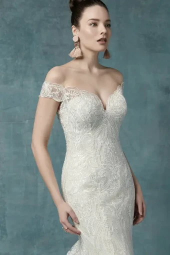 Maggie Sottero Style #Sabra #3 Antique Ivory (pictured) thumbnail
