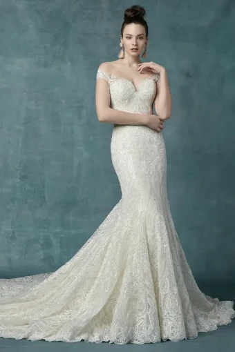 Maggie Sottero Style #Sabra #0 default Antique Ivory (pictured) thumbnail