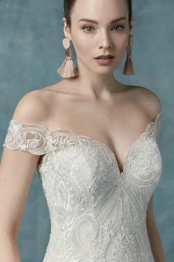 Maggie Sottero Style #Sabra #2 Antique Ivory (pictured) thumbnail